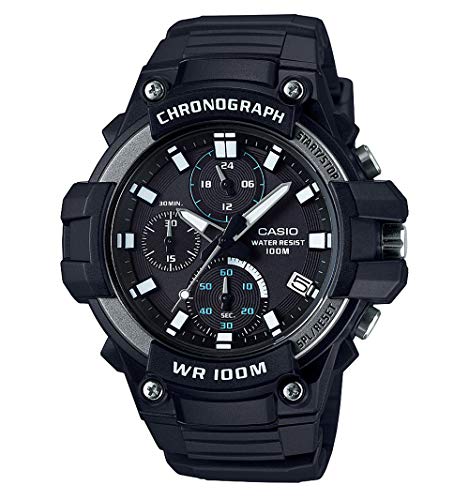 Casio Reloj Analógico para Hombre de Cuarzo con Correa en Resina MCW-110H-1AVEF