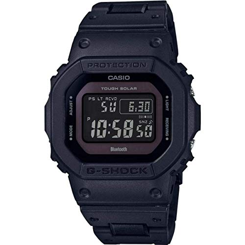 Casio Reloj Digital para Hombre de Cuarzo con Correa en Resina GW-B5600BC-1BER