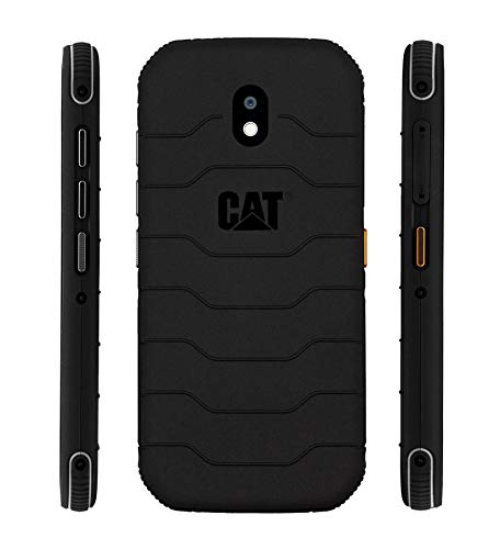 CAT S42 Smartphone (13,97cm (5,5") Pantalla HD+, 32 GB de Memoria Interna (Ampliable a 128 GB) y 3 GB de RAM, Dual-SIM, Android 10) - Edición Exclusiva para Amazon, Incl Adaptador de Coche 12V, Negro