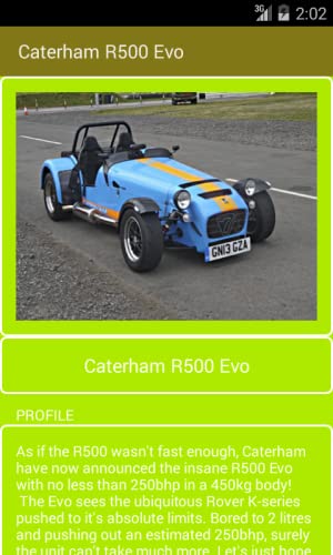 Caterham R500 Evo