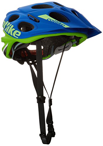 Catlike Leaf 2C Casco de Ciclismo, Unisex Adulto, Verde/Azul, L/58-60