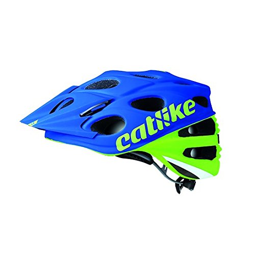 Catlike Leaf 2C Casco de Ciclismo, Unisex Adulto, Verde/Azul, S/51-53