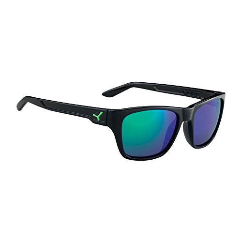 Cébé Hacker Gafas, Unisex Adulto, Negro (Shiny Black Green), M