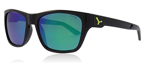 Cébé Hacker Gafas, Unisex Adulto, Negro (Shiny Black Green), M