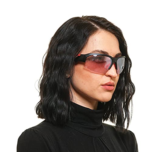 Cébé Hilldrop Gafas de sol Adultos unisex Matt Black Shiny Red Large