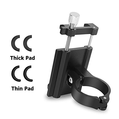 Celtics Bicycle Phone Holder Bike Handlebar Clip Stand GPS Mount Bracket For 3.5-6.5inch hiPhone Black 1 pcs