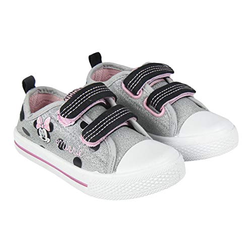 Cerdá 2300004338_T026-C17, Zapatillas Niñas, Plateado, 26 EU