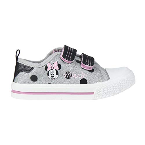 Cerdá 2300004338_T026-C17, Zapatillas Niñas, Plateado, 26 EU