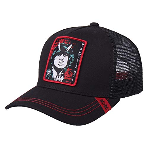 Cerdá Gorra Trucker Licencia ACDC, Multicolor, Talla única Unisex Adulto