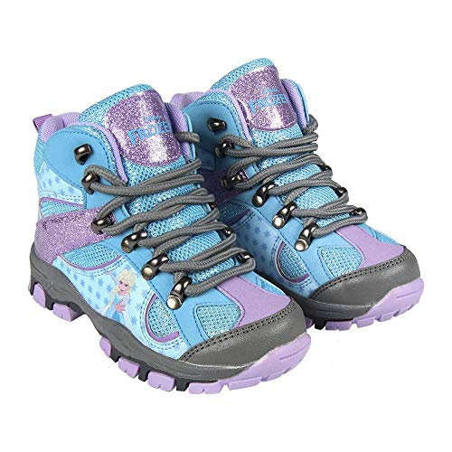 CERDÁ LIFE'S LITTLE MOMENTS Botas Montaña Trekking Frozen, Slouch Niña, Azul (Azul C23), 26 EU