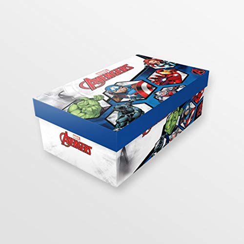 CERDÁ LIFE'S LITTLE MOMENTS, Zapatillas con Luces Niño de Avengers-Licencia Oficial Marvel, Azul, 32 EU