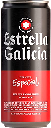 Cerveza Estrella Galicia Especial, 24 x 330ml