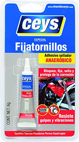 Ceys - Adhesivo fijatornillos - Sellador anaeróbico - Resiste golpe y vibraciones