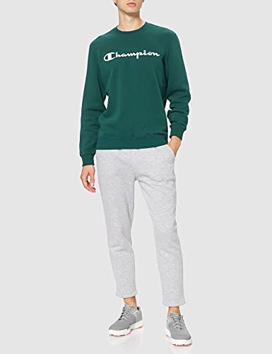 Champion Legacy Classic Logo Suter, Verde, M para Hombre