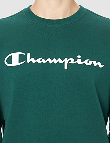 Champion Legacy Classic Logo Suter, Verde, M para Hombre