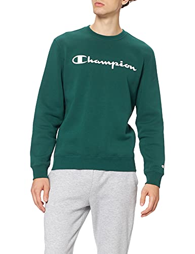 Champion Legacy Classic Logo Suter, Verde, M para Hombre