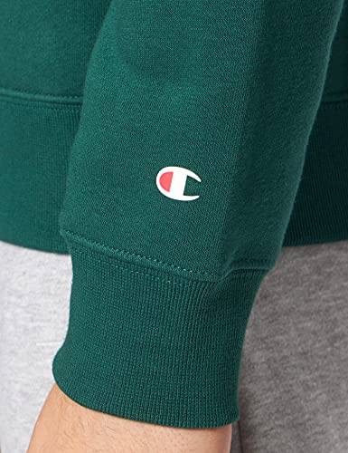 Champion Legacy Classic Logo Suter, Verde, M para Hombre