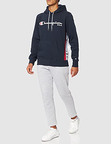 Champion Off Court Sudadera con Capucha, Azul Marino, S para Hombre