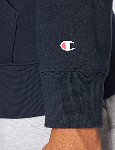 Champion Off Court Sudadera con Capucha, Azul Marino, S para Hombre