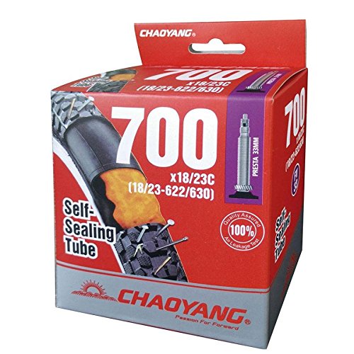 CHAOYANG Cámara de aire autosellante 29 x 2,10-2,25 con válvula Presta de 48 mm (cámaras de aire 29)