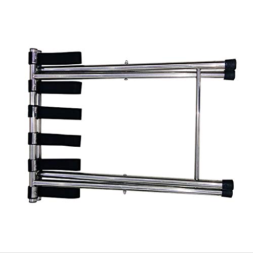 CHAOYANG Portaequipajes del Hotel portaequipajes de Acero Inoxidable, Dormitorio de Hotel Estante de Equipaje Plegable.