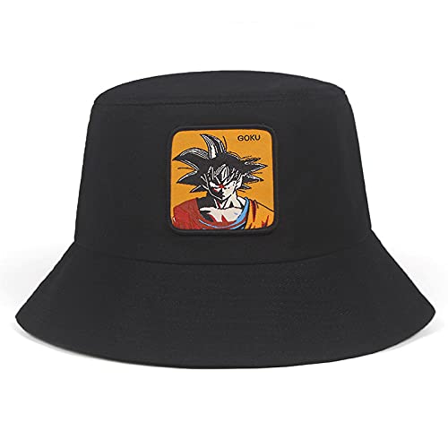 CHENGGI Gorro Pescador Hombres Mujeres Sombrero de Cubo BUU Hip Hop Fisherman Sombreros de Panamá Algodón al Aire Libre Verano Casual Swag Bob Visor Gorra de Cubo