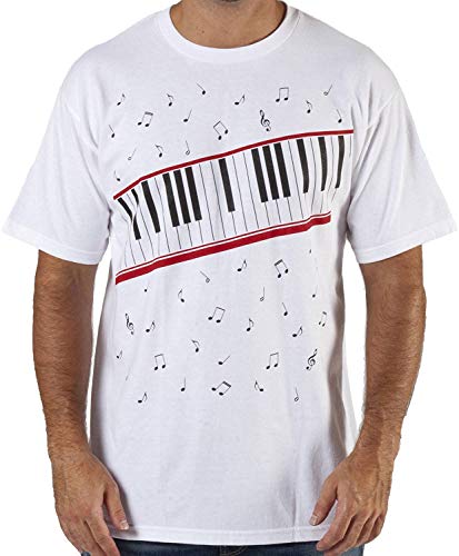Chicos Hombres Camisetas MJ Memorial Shirts OLODUM Peace Anti War Beat It Piano Camisetas (Beat it paino, XXL)