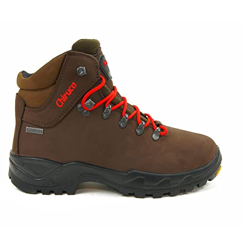 Chiruca Cares, Zapatos de Trekking Hombre, Marrón, 43 EU