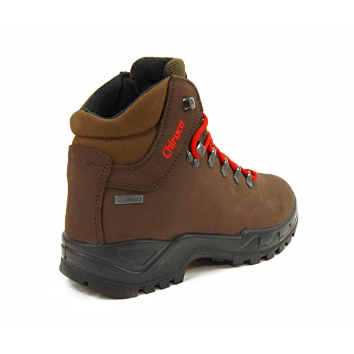 Chiruca Cares, Zapatos de Trekking Hombre, Marrón, 43 EU