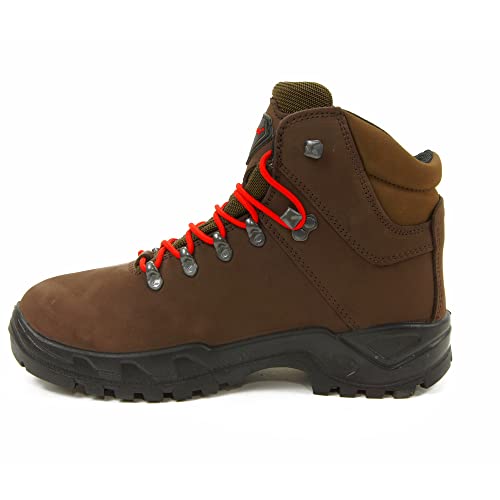 Chiruca Cares, Zapatos de Trekking Hombre, Marrón, 43 EU