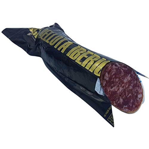 Chorizo y Salchichón Ibérico de Bellota Leoncio - Salchichón Ibérico de Bellota Leoncio 650 gr - Media Barra de Chorizo Leoncio