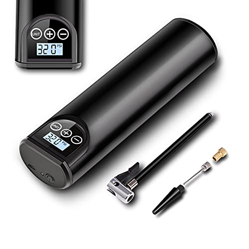 CHUN LING Bomba de Aire Recargable 12V 150PSI, inflador de neumáticos, compresor portátil inalámbrico, Bomba de neumáticos de Coche Digital para Bolas de neumáticos de Bicicleta de automóviles