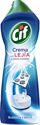 Cif Crema con Lejía | Pack de 7 Unidades | 750 ml por Undad | Hijiene Total | Maxima Limpieza