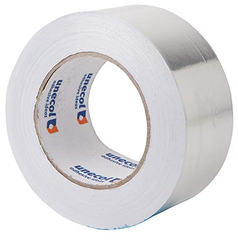 CINTA ALUMINIO, Rollo 10m x 50mm. 30 micras