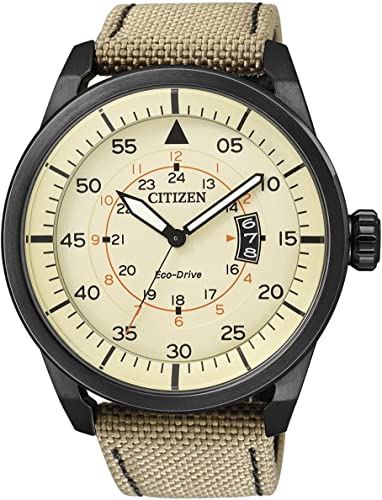 Citizen - Reloj de Cuarzo para Hombre, con Correa de Nylon