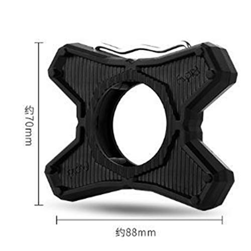 CKMSYUDG Par de bicicletas Pedales Flat Support Converter para Speedplay Zero Pedals Ciclismo Road Bike Pedal