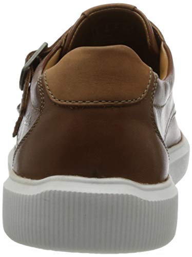 Clarks Cambro Monk, Zapatillas Hombre, Piel Oscura, 43 EU