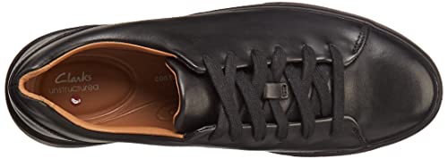 Clarks Un Costa Lace, Zapatillas Hombre, Negro (Black Black), 42 EU