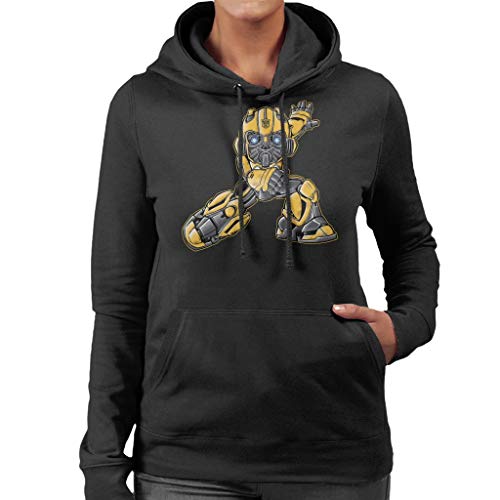 Cloud City 7 Bumbleman Tranformers Bumblebee Megaman Women's Hooded Sweatshirt