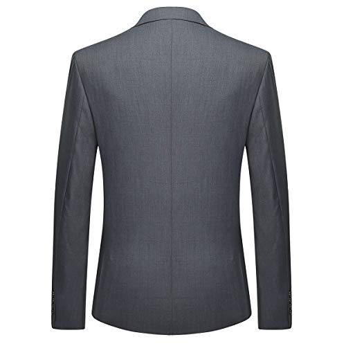 Cloudstyle Traje Suit Hombre 3 Piezas Chaqueta Chaleco pantalón Traje al Estilo Occidental