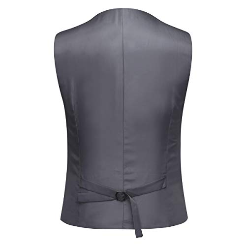 Cloudstyle Traje Suit Hombre 3 Piezas Chaqueta Chaleco pantalón Traje al Estilo Occidental