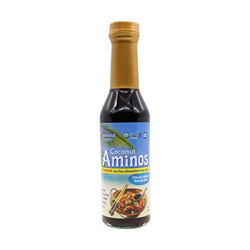Coconut Secret, Raw Coconut Aminos, Soy-Free Seasoning Sauce, 8 fl oz (237 ml)