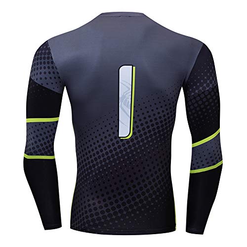 COJETER Negro Spider Camisetas para Hombres Fitness Sports Compresi¨®n Pullover Camisetas de Manga Larga para Adultos Superh¨¦roes