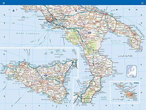 Collins Handy Road Atlas Europe [Idioma Inglés]: A5 Spiral (Collins Road Atlas)