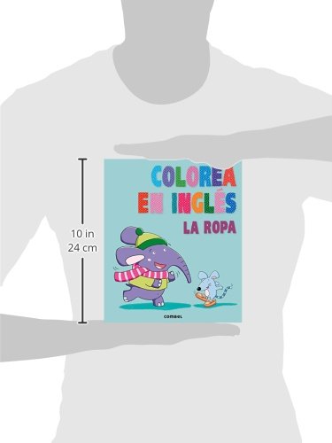 Colorea en inglés. La ropa