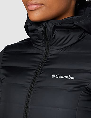 Columbia Lake 22 Down Long Hooded , Chaqueta de plumas larga con capucha Mujer, Negro (BLACK), S