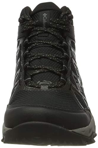 Columbia Peakfreak X2 Mid Outdry', Botas de Senderismo, para Hombre, Black, Dark Pewter, 44.5