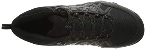 Columbia Peakfreak X2 Mid Outdry', Botas de Senderismo, para Hombre, Black, Dark Pewter, 44.5