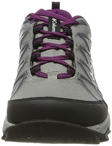 Columbia Peakfreak X2 Outdry Zapatos de senderismo para Mujer, Gris (Monument, Wild Iris), 39 EU