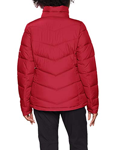 Columbia Pike Lake Insulated - Chaqueta Impermeable para Mujer, Rojo (Pomegranate), Talla XS